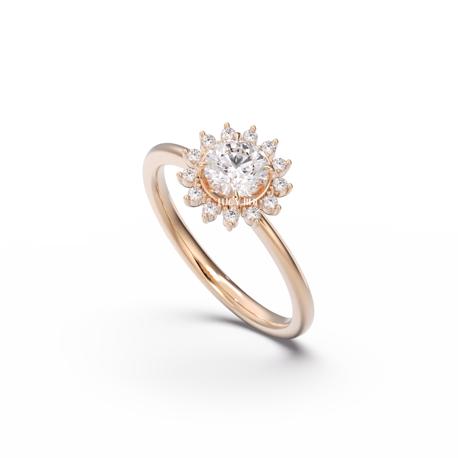 Sunflower Kim Cương Lab Grown