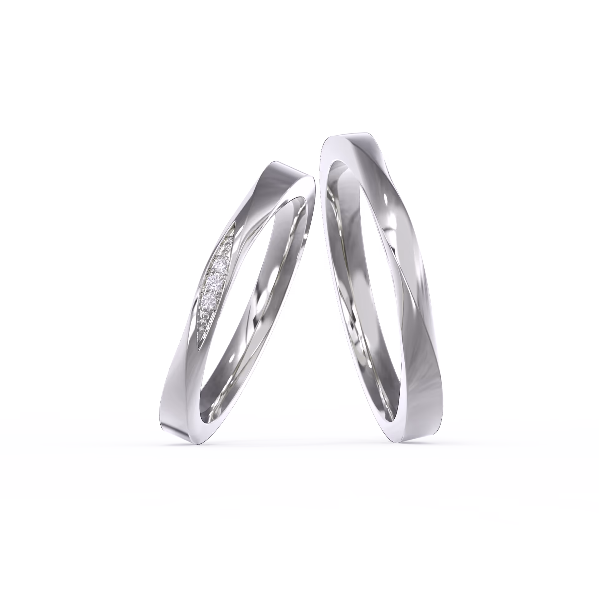 Classic Twist Kim Cương Tự Nhiên